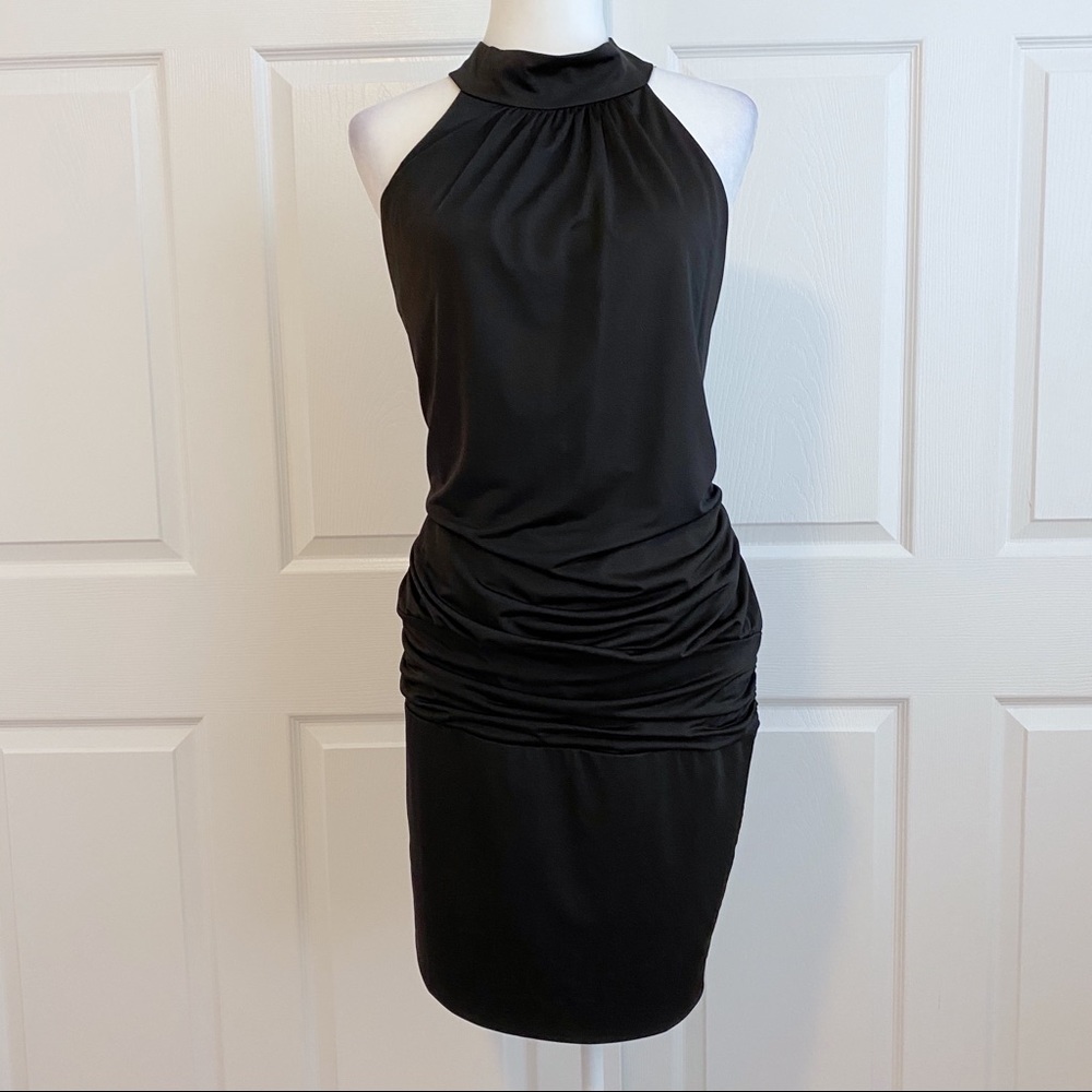 Fredrick’s of Hollywood Black Halter Dress
